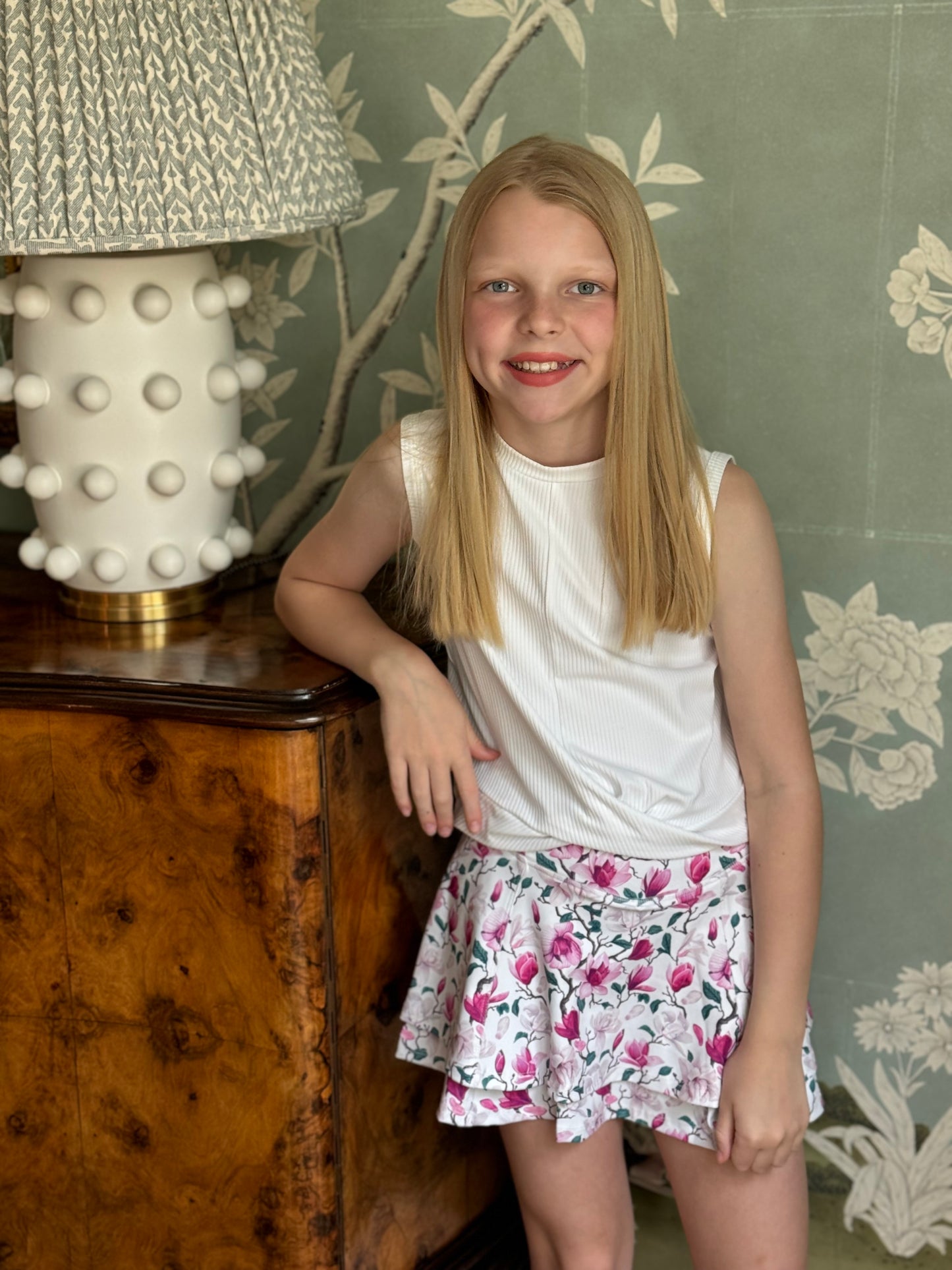 Grandmillennial Tennis Skirt