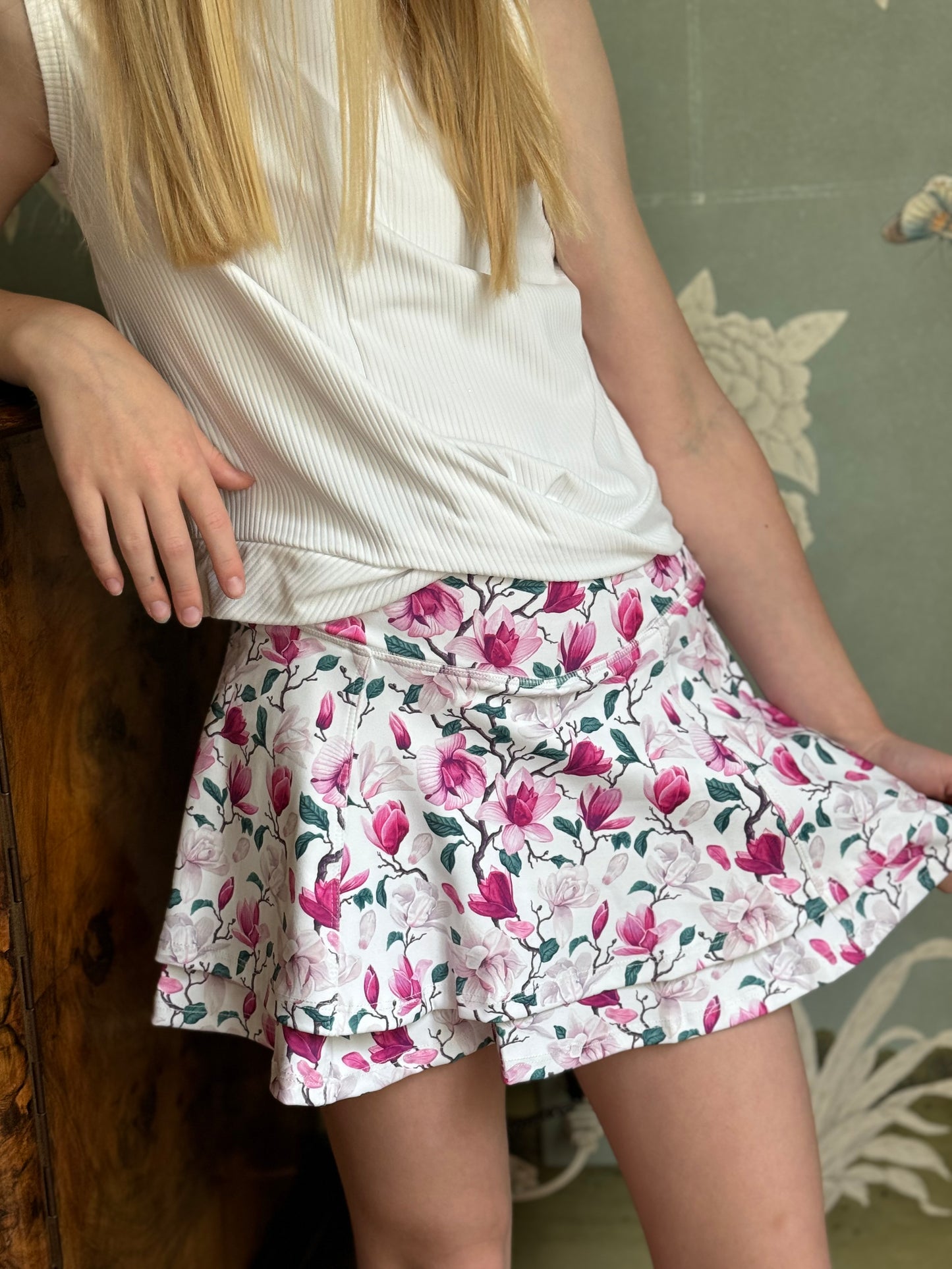 Grandmillennial Tennis Skirt