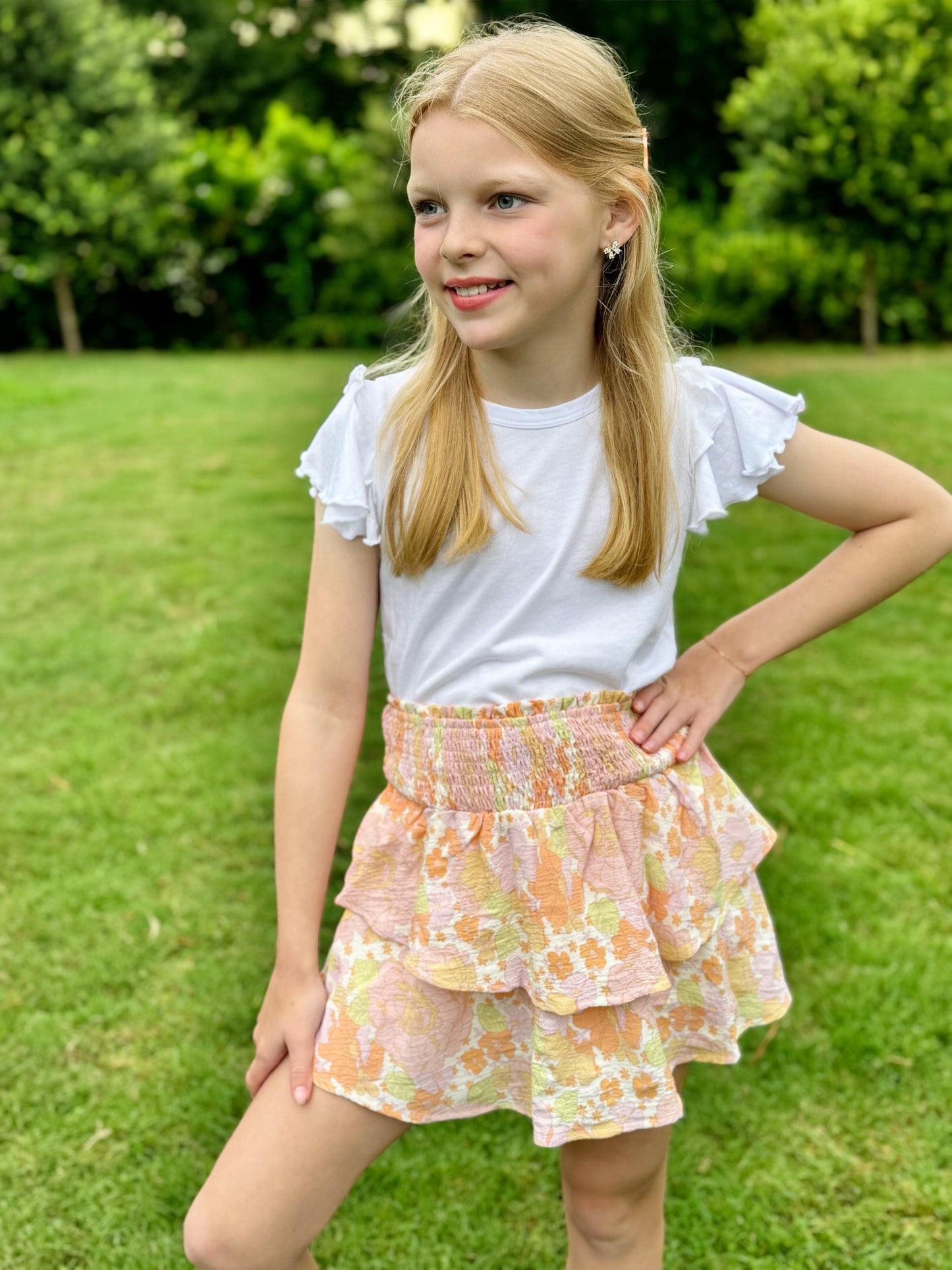 Hadley Smocked Skirt