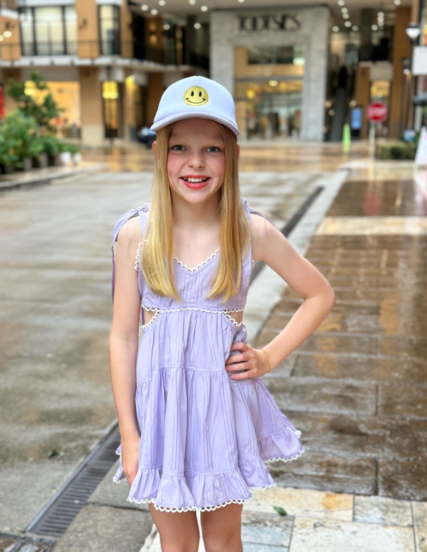 Smiley Face Trucker Hat