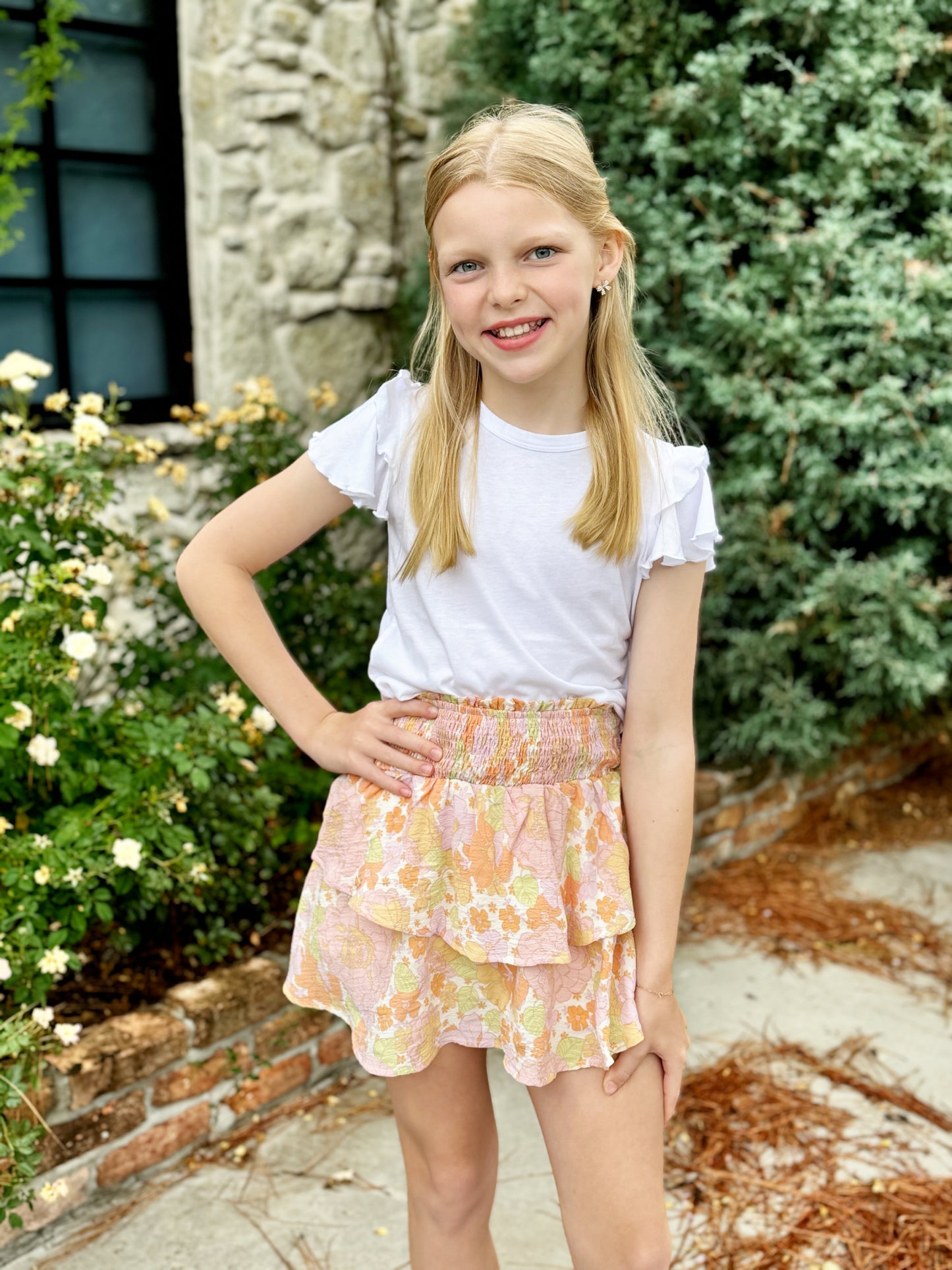 Hadley Smocked Skirt