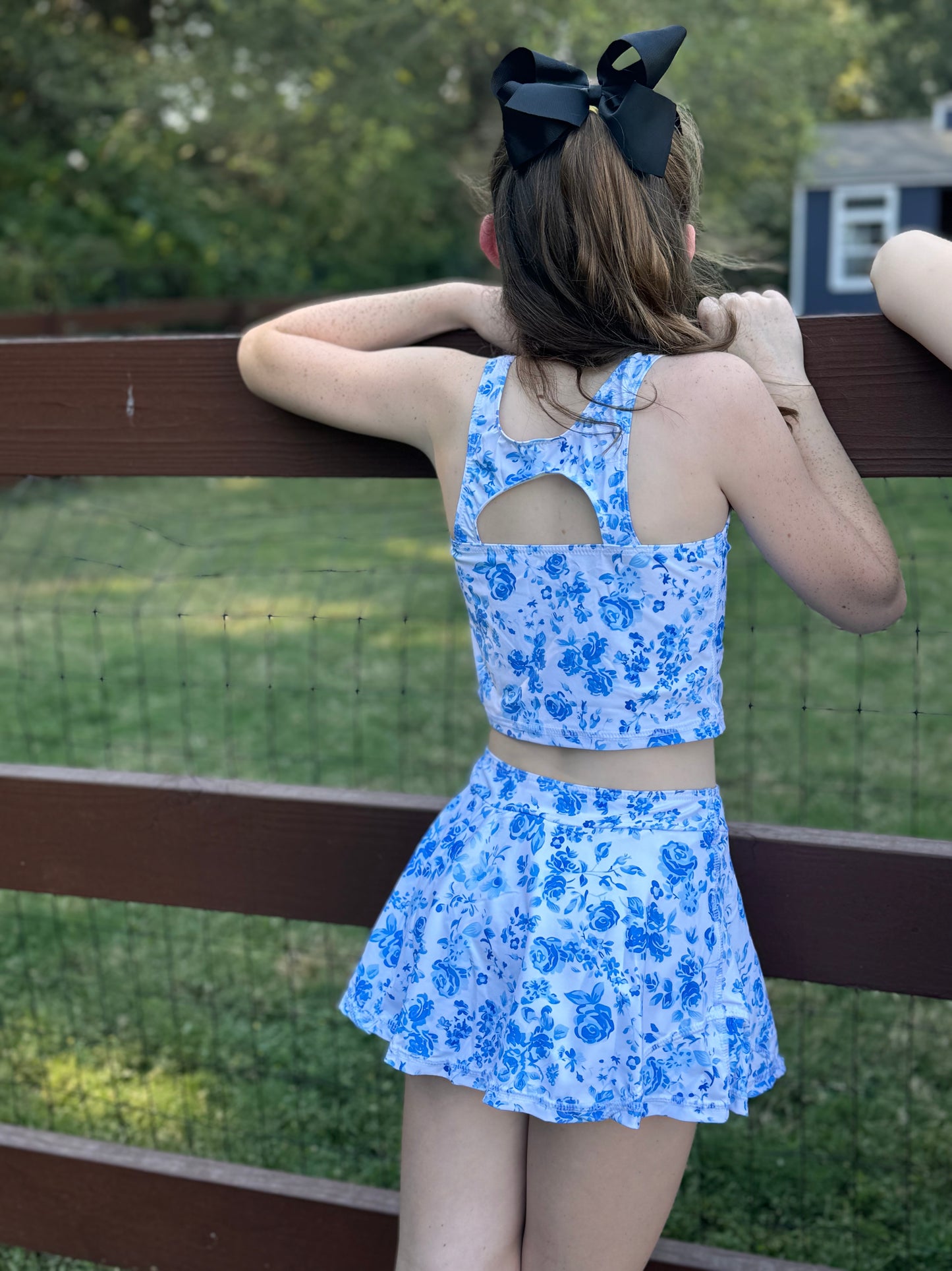 Olivia Blue Floral Set