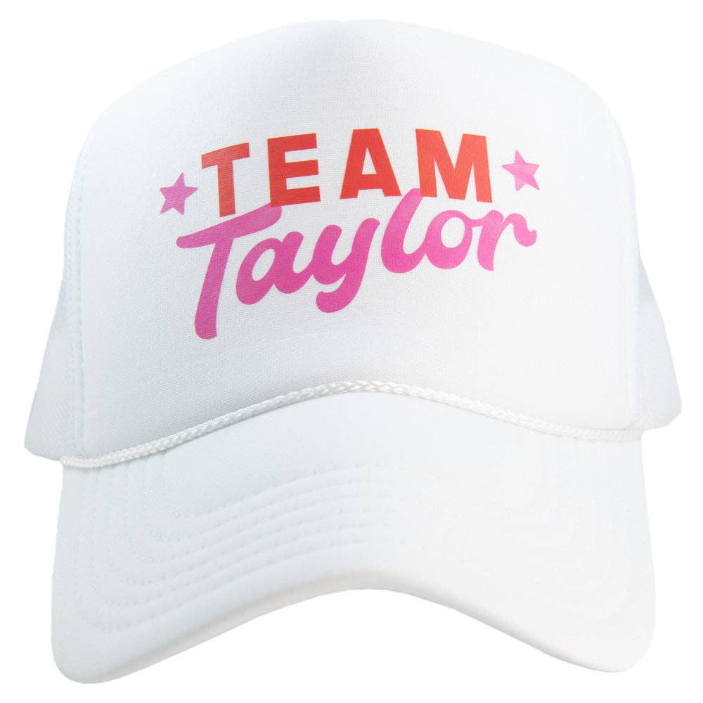 Team Taylor Decal Foam Trucker Hat