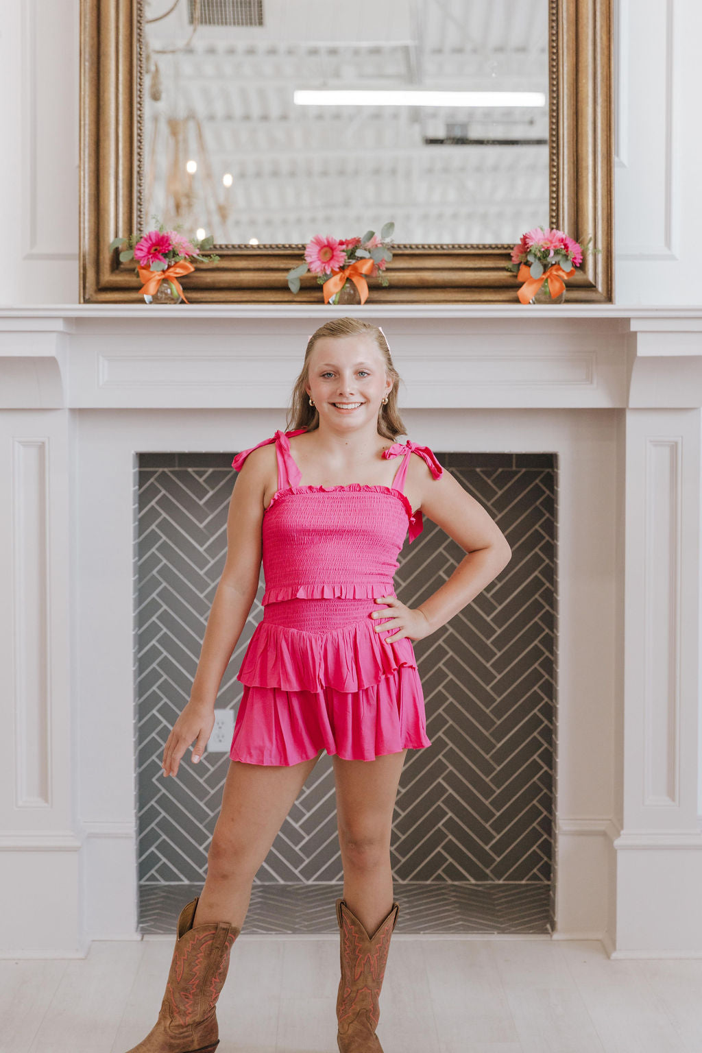 Tween Emerson Tie Dress