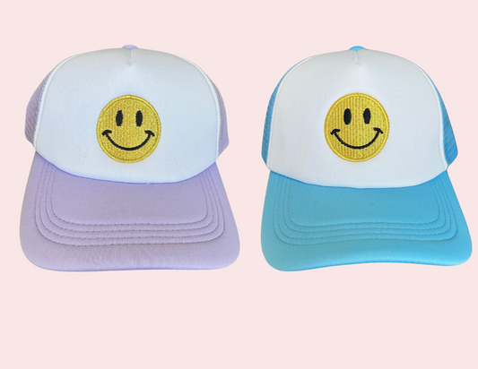 Smiley Face Trucker Hat