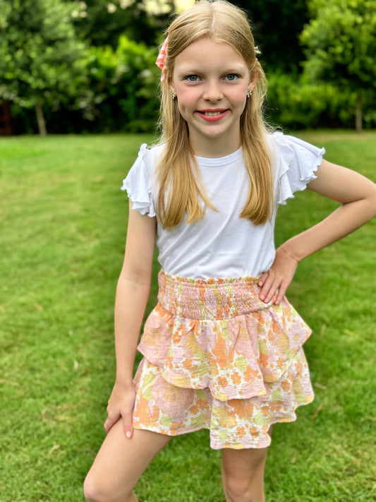 Hadley Smocked Skirt