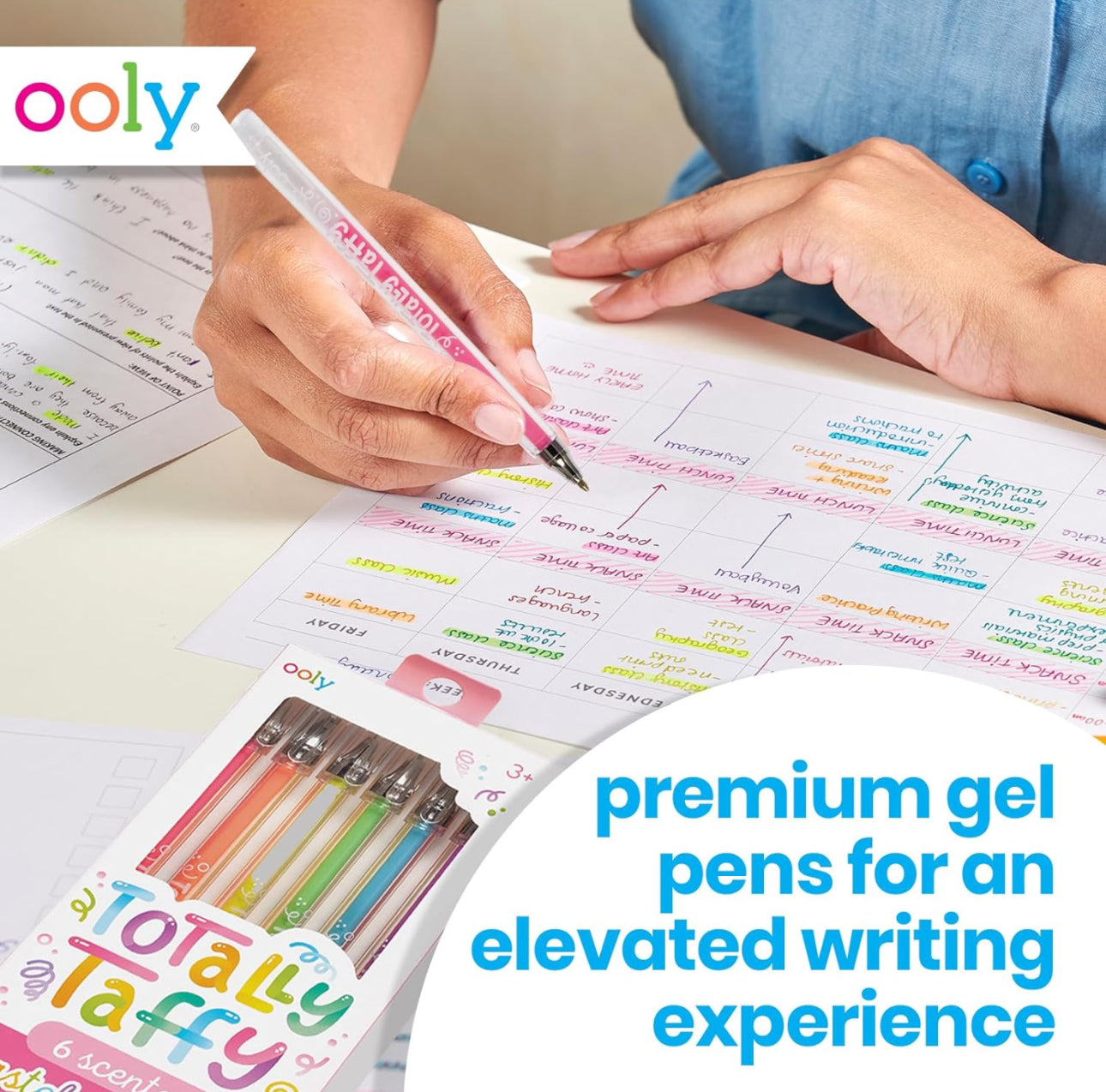 Totally taffy pastel gel pens