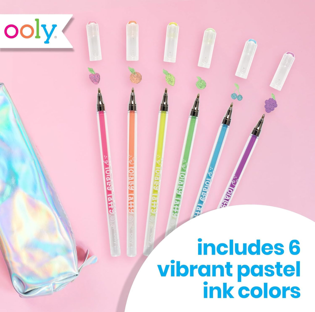 Totally taffy pastel gel pens