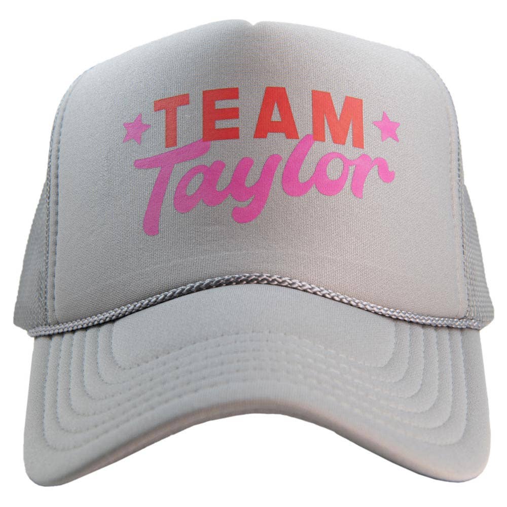 Team Taylor Decal Foam Trucker Hat