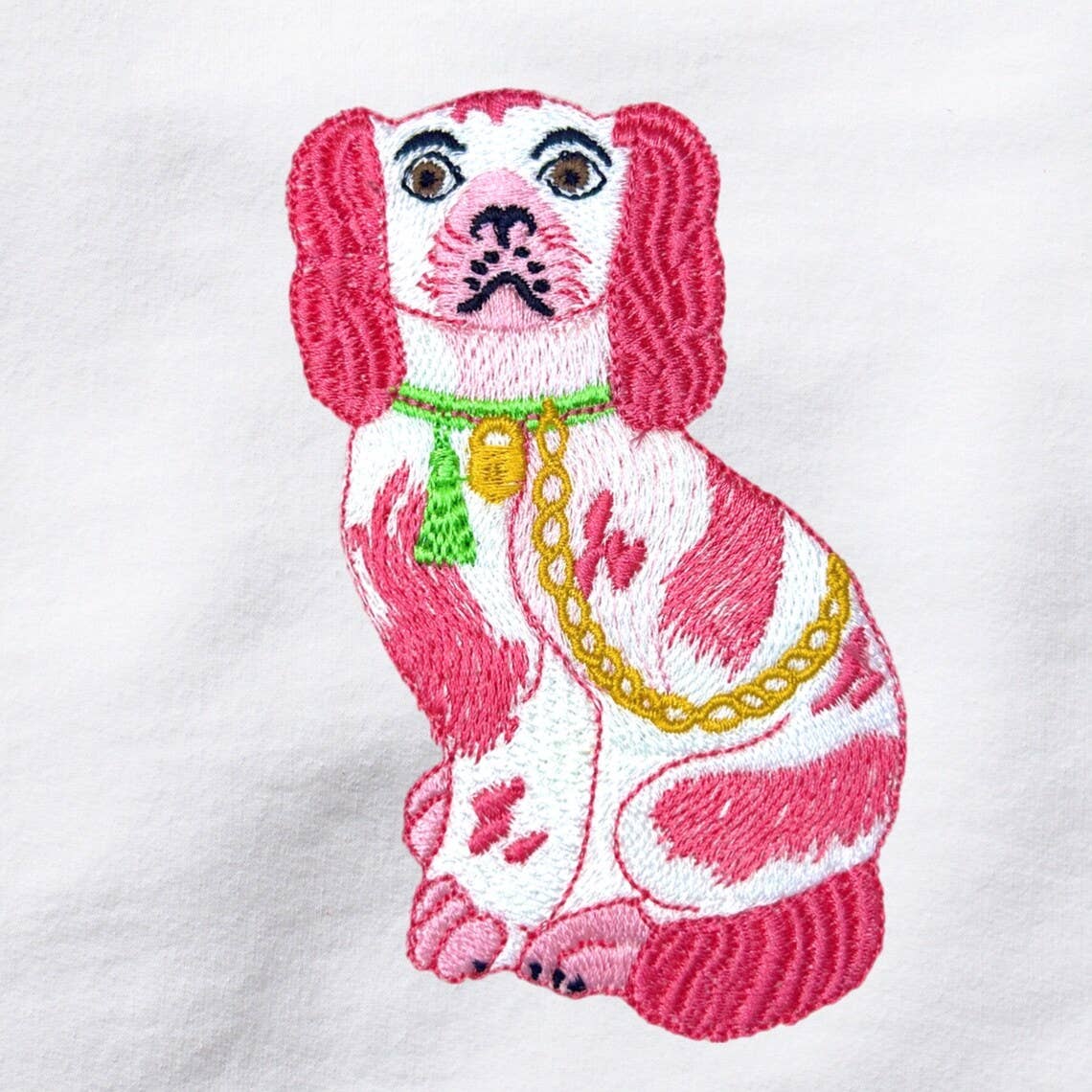 Staffordshire Dog Embroidered Sweatshirt